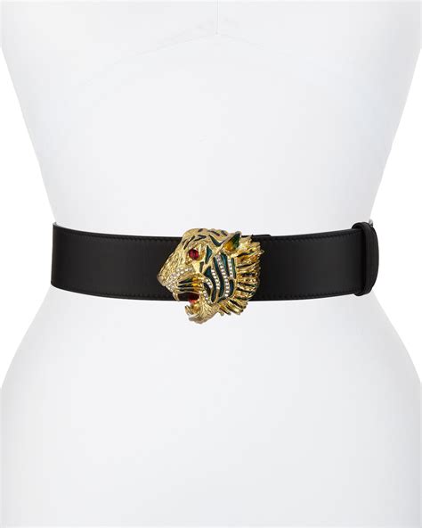 gucci tiger belt cheap|gucci belt with g buckle.